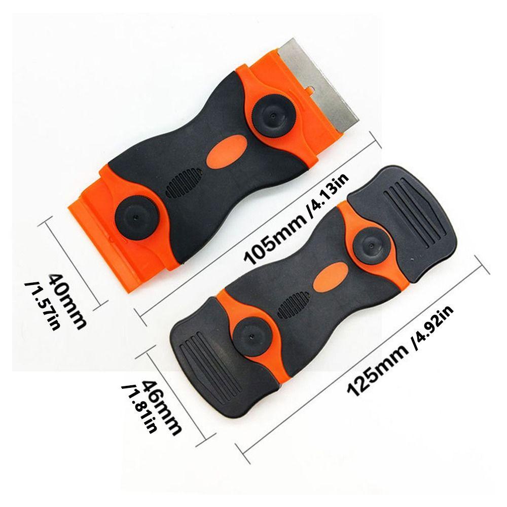 [Elegan] Alat Scraper Jendela Dual purpose Car Film Tool Ice Remover Auto Film Stiker Pembersih Scraper Squeegee Tool