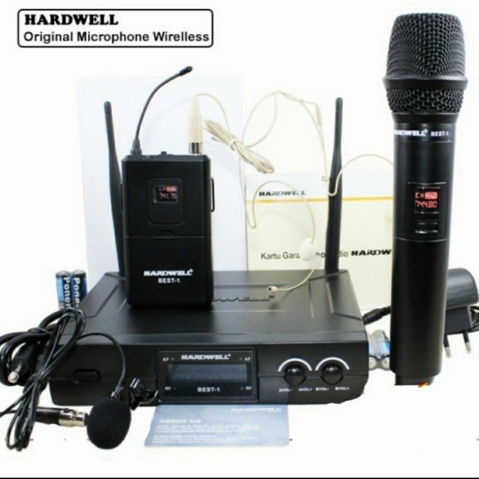 Wireless Microphone System Hardwell Best-1 | Best1 clip on + handle