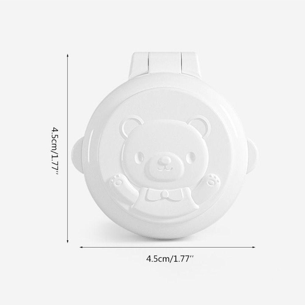 Needway   Kunci Pengaman Anak Kokoh Berguna Praktis Pengaman Dapur Bayi Anti Sentuh Tombol Tutup Lock Knob Cover Padlock Bear Gas Knob Cover