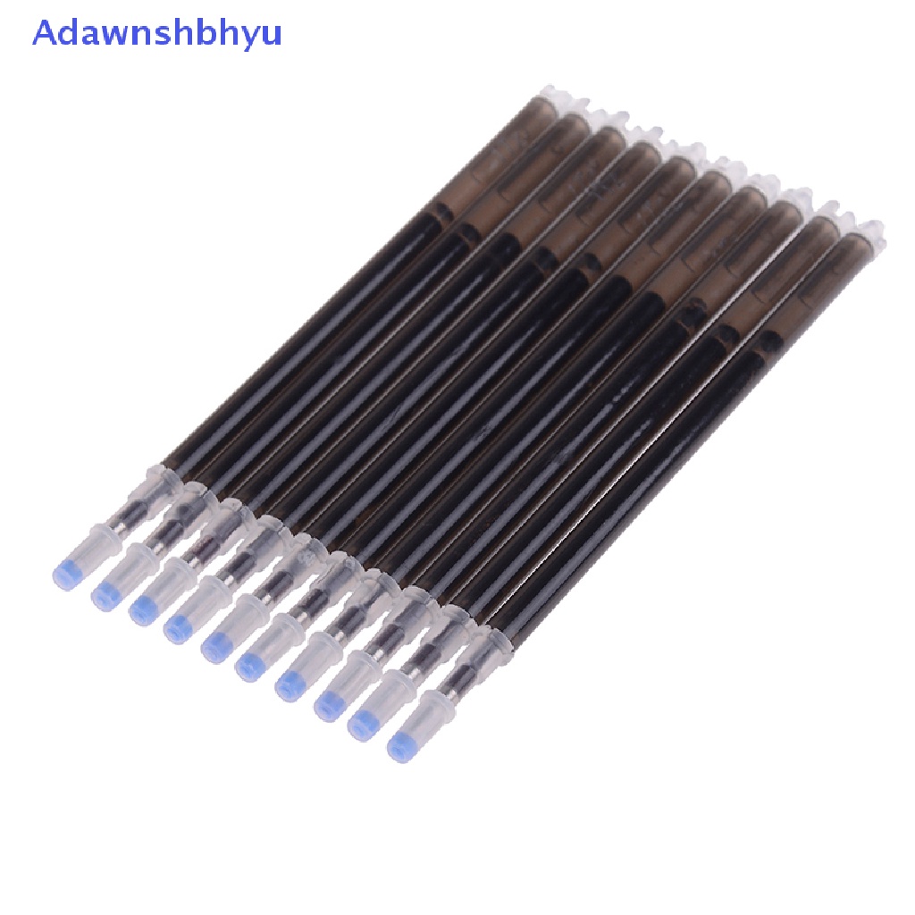 Adhyu 10pcs refill pen Penanda dash Pakaian Kulit Penghilang Suhu Tinggi  Id