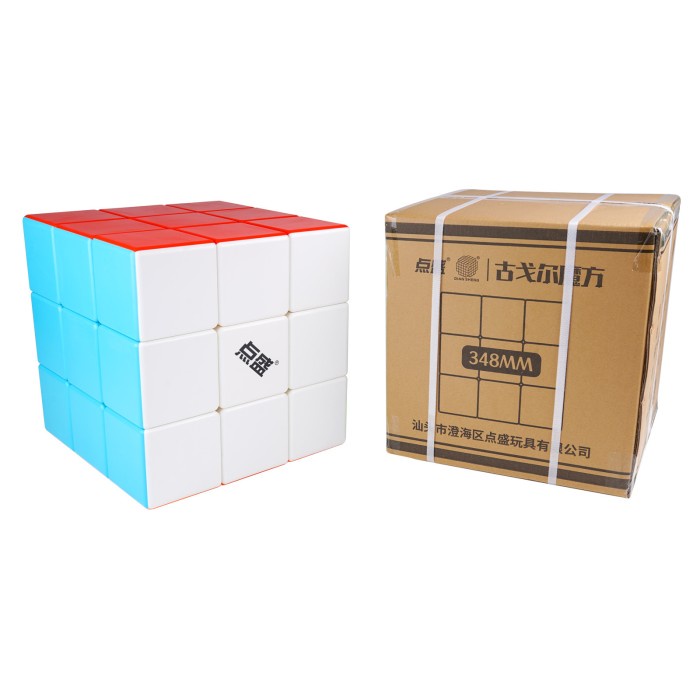 Rubik 3x3 Raksasa Jumbo 35 cm Giant Cube 3x3x3 QIYI Stickerless 35 cm