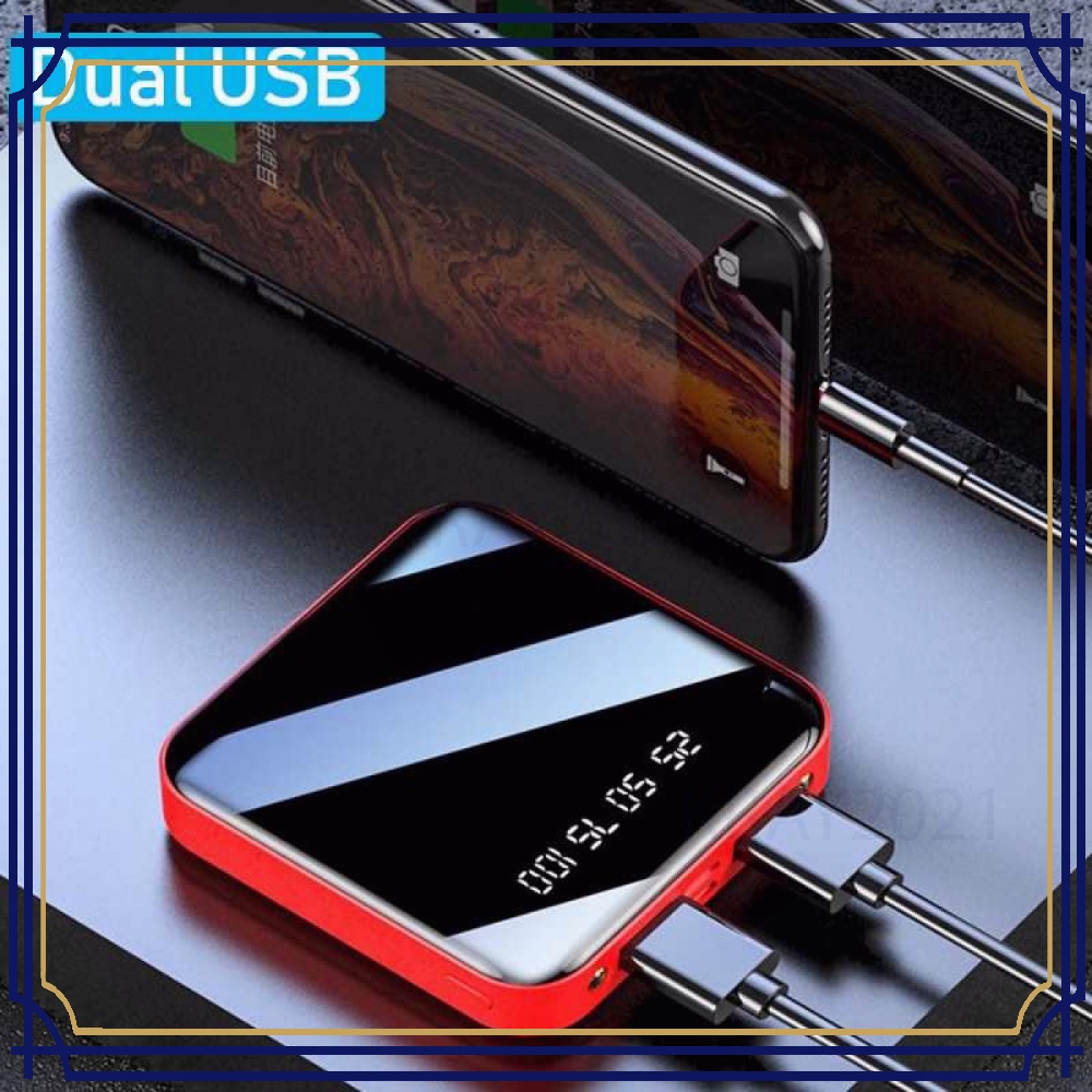 Mini Power Bank 2 Port USB 1A 12000mAh -SP761