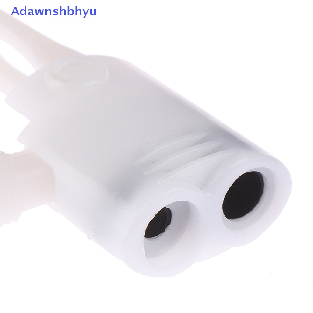 Adhyu 1PC Adapter Selang Nozzle Pompa Sepeda Konverter Klep Double/Single Head Pumping ID