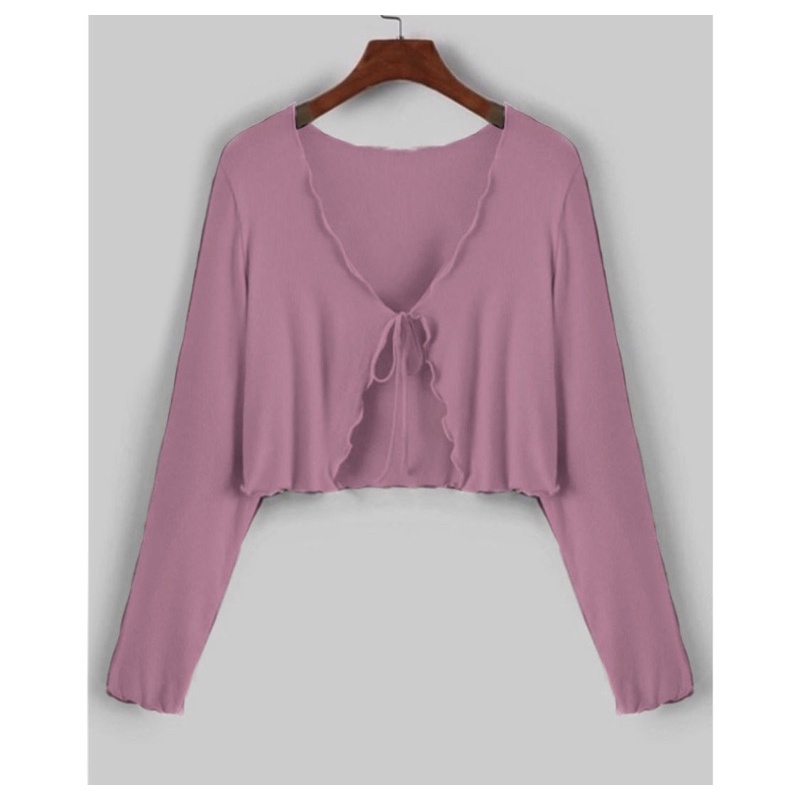 CARDIGAN CROP- CARDIGAN KOREA - CARCASS CARDIGAN