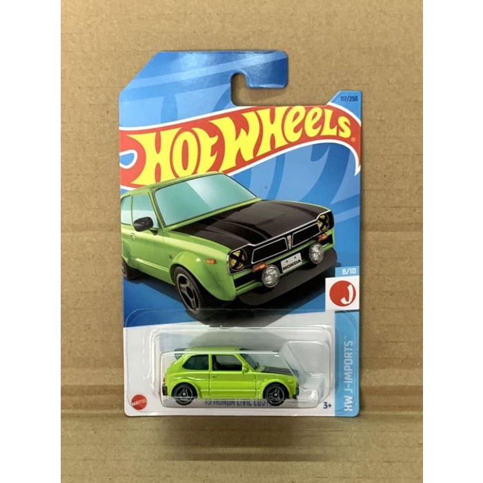 Hotwheels 73 Honda Civic Custom Hijau - Lot F 2023