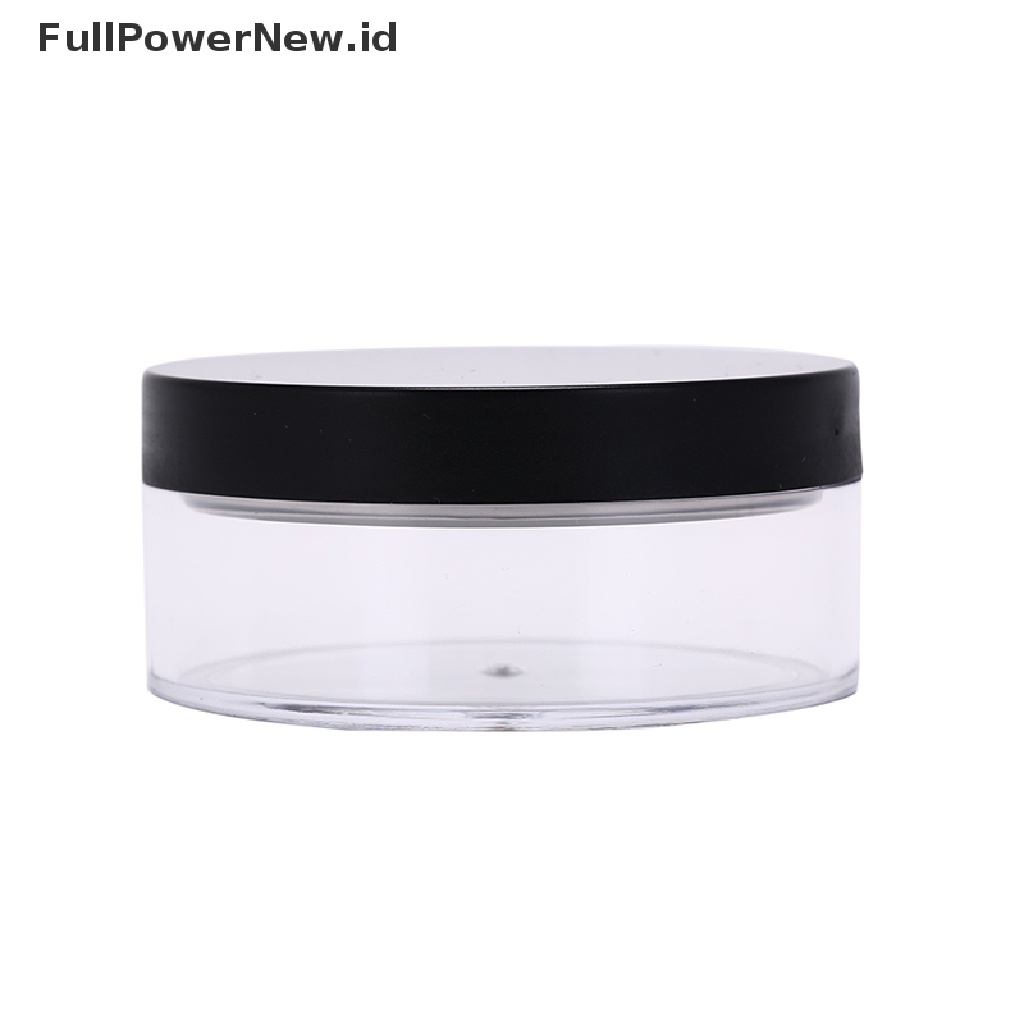 Power 1pc 50g pot Longgar Kosong Plastik Dengan Wadah jar makeup Kosmetik ID