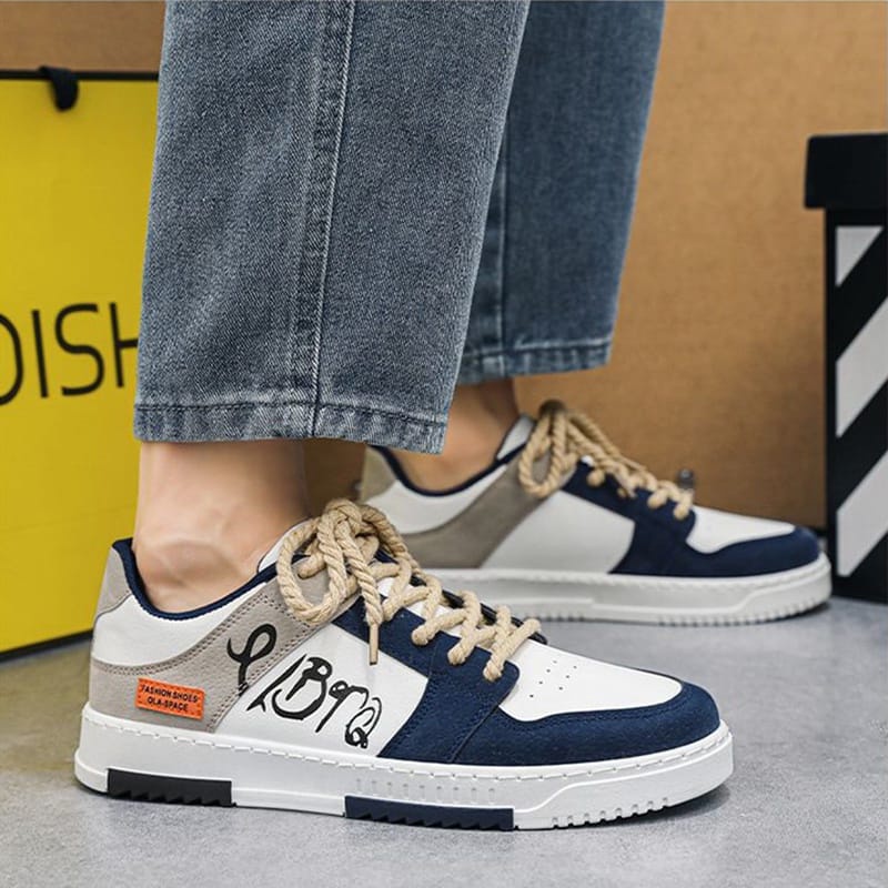 GROSIRTAS LV0231 Sepatu Sneakers Pria Casual Motif Ola Space Import