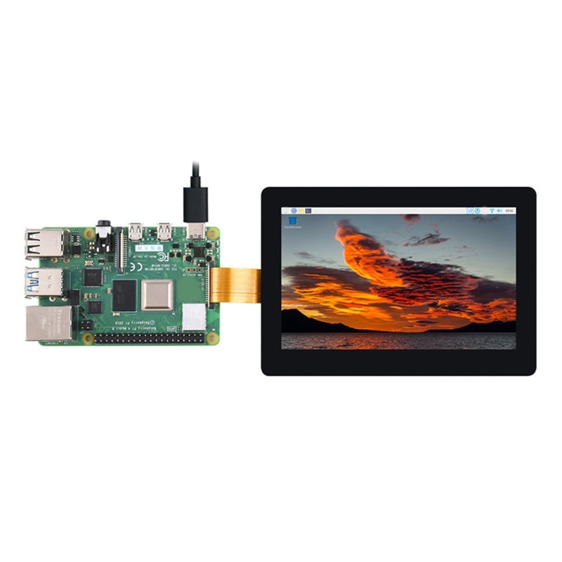 Zzz 50 5inch 800x480 IPS TFT MIPI DSI Multi-Touch Capacitive Touch Panel LCD Module Display Monitor Layar Untuk Raspber