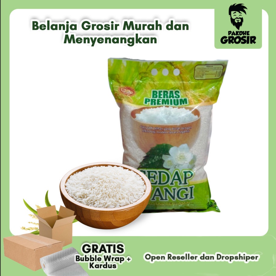

Beras Premium SEDAP WANGI 5kg / Beras Putih