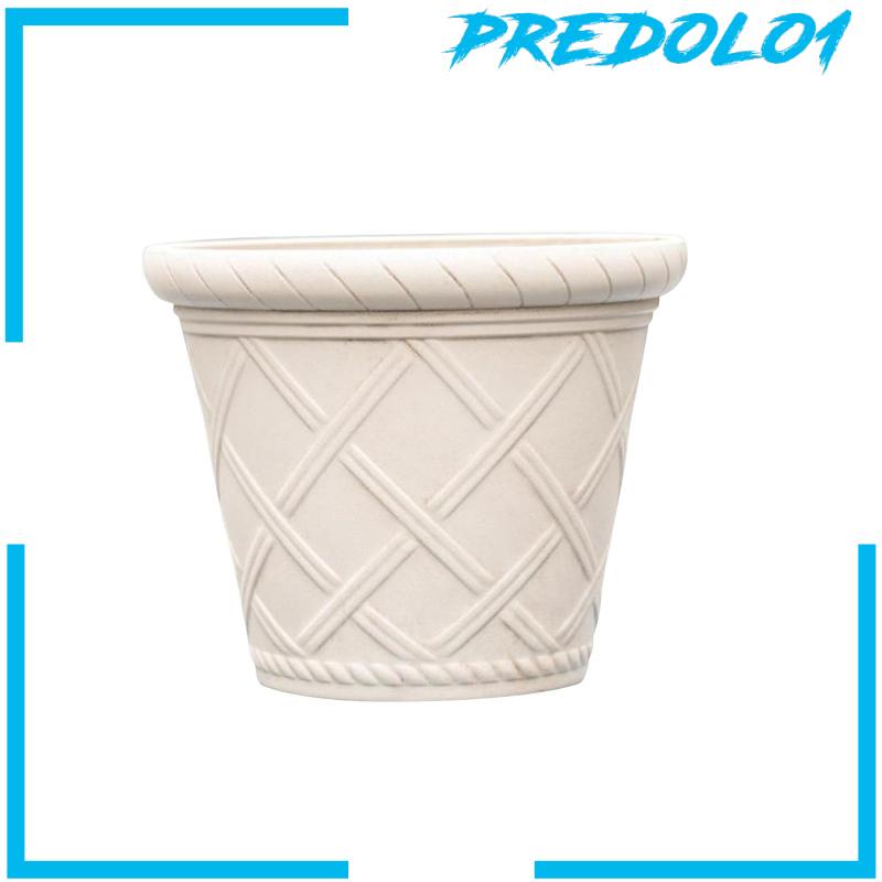 [Predolo1] Resin Motif Romawi Pot Bunga Produk Kebun Untuk Outdoor Garden