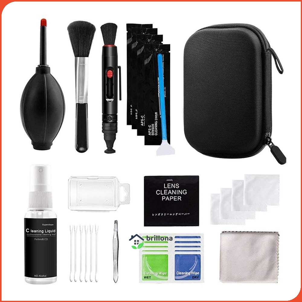 MagiDeal Set Pembersih Kamera Camera Cleaning Kit 13 in 1 - 13564