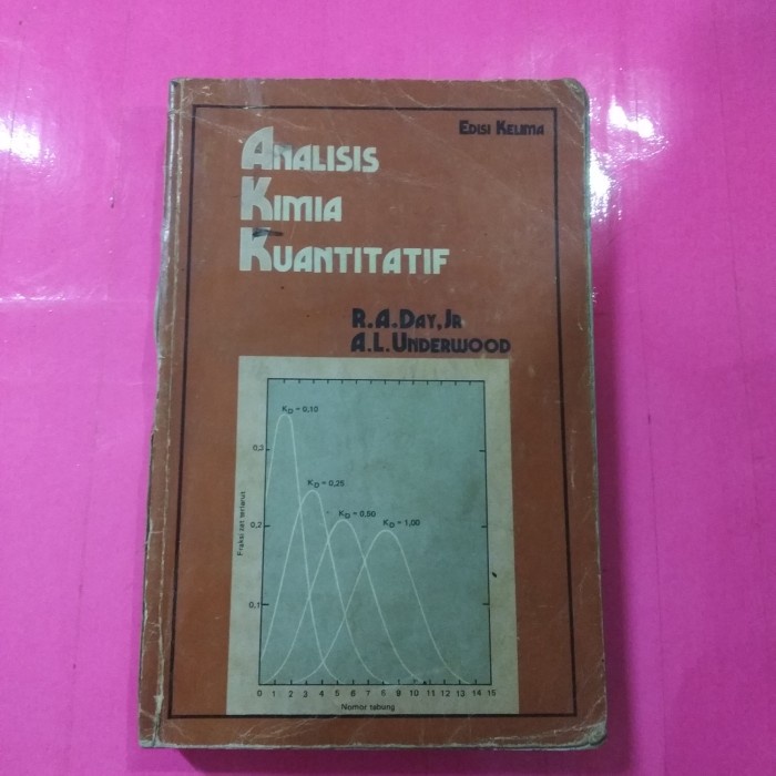 Buku Lawas Analisis Kimia Kuantitatif by R. A. Day, jR -