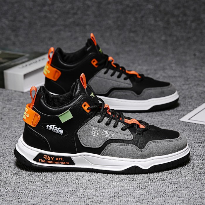 Sepatu Pria Sneakers Others New Brand Panarybody Casual Import H2052 - Hitam, 39