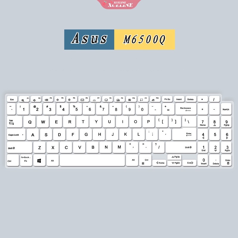 Cover Keyboard Untuk ASUS K3500PC K3500PH K3500P K3500 M3500QC Essential Silikon Laptop NoteBook PC Pelindung Kulit Case Aksesori TPU 15.6 [ZXL]