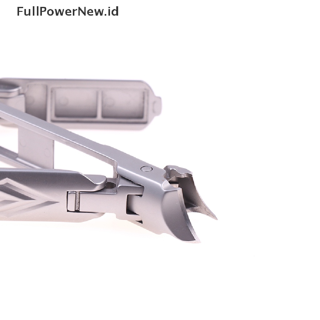 Power 1Pc Gunting Kuku Kaki Tangan Lipat Stainless Steel Pemotong Gunting Kuku ID