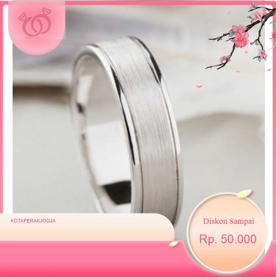 cincin nikah palladium pria - cincin nikah pria bahan palladium - By Kotaperakjogja