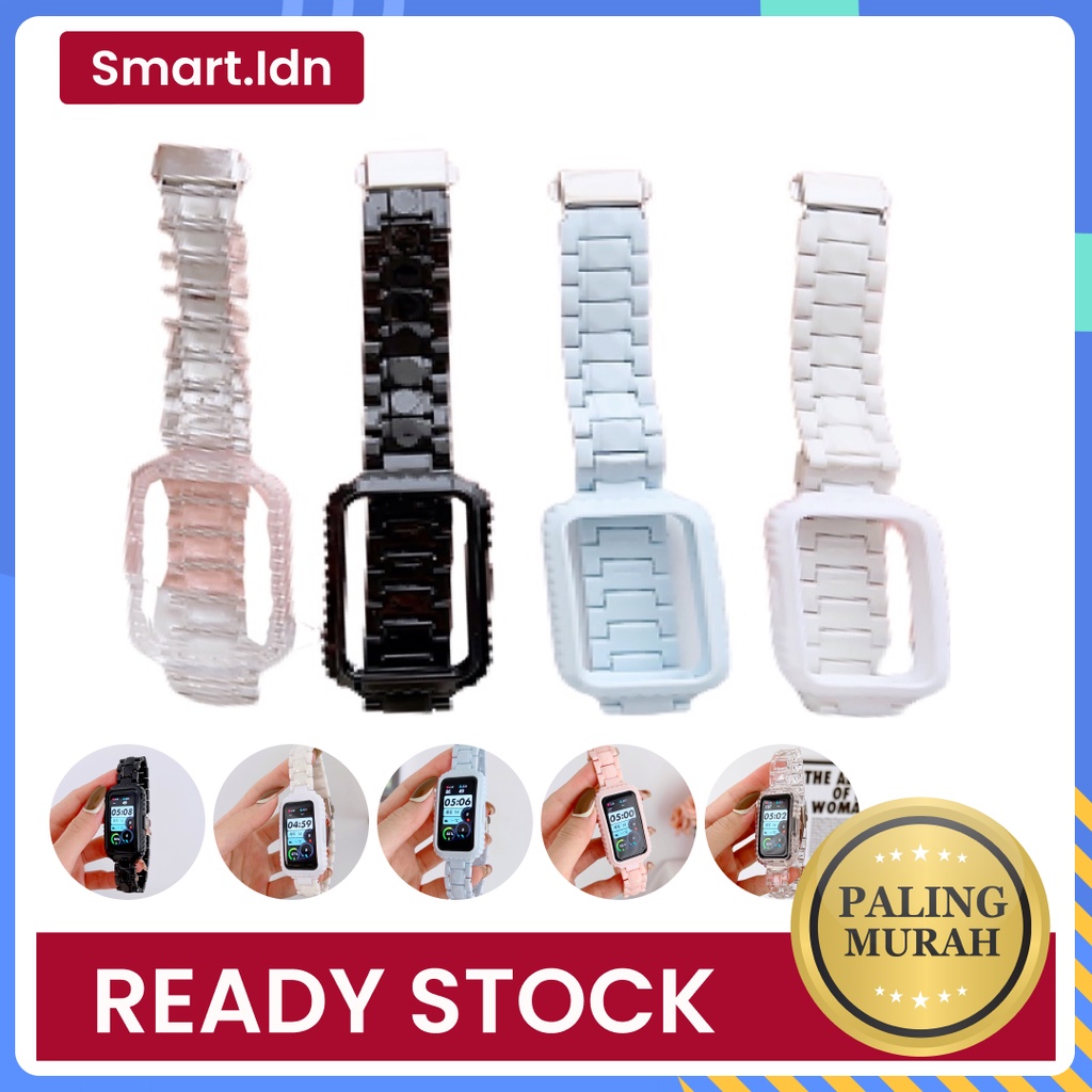 Strap Huawei Band 6/7 Rantai Acrylic Chain Candy Transparent Color