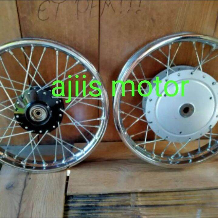velg pelek jari-jari DEPAN BELAKANG YAMAHA mio smell Mio sporty /ring14