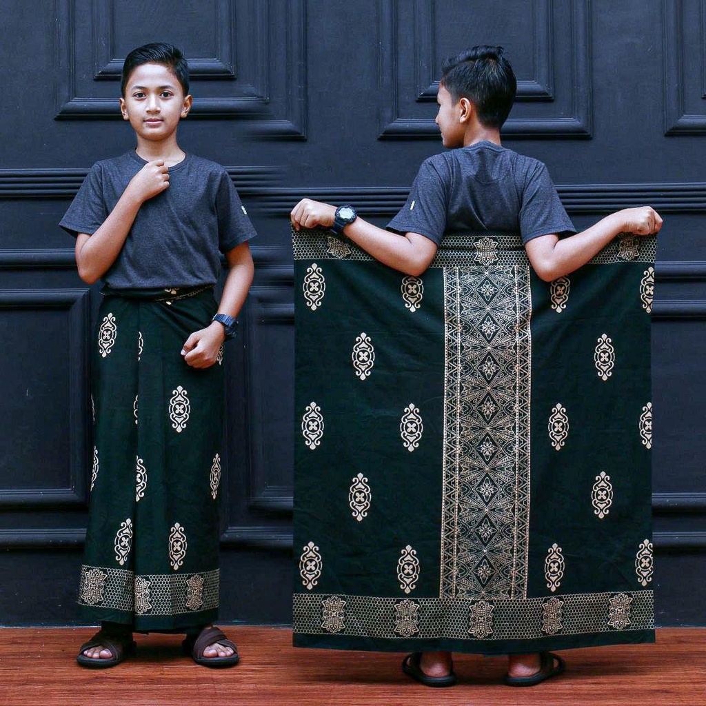 Batikid - Sarung Batik Katun Kekinian Anak SD - Sarang Tawon Series