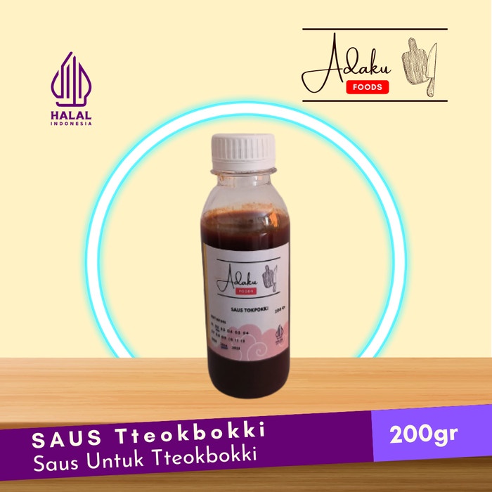 

Bumbu Saus Topokki Tokpoki Tteokbokki Tokpokki odeng OPPA Halal 200 gr