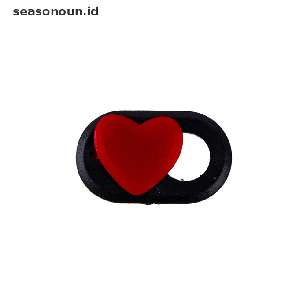 Seasonoun 3Pcs Webcam Cover Stiker Penutup Kamera Antispy Ponsel Universal Untuk Web Laptop.