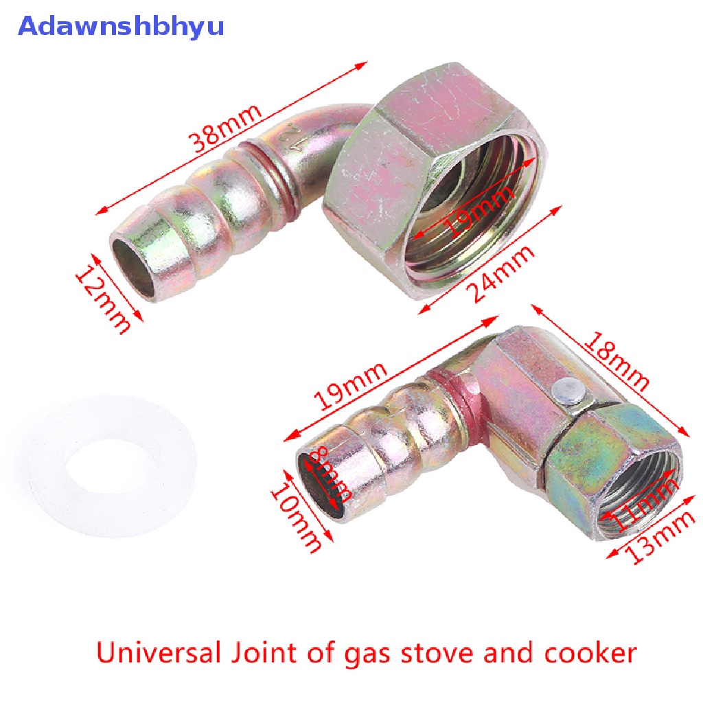 Adhyu Gas Cooker Universal Joint Sambungan Selang Drat Dalam Asupan El Screw ID