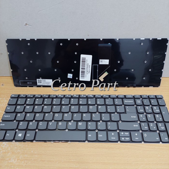 Keyboard LEN Ideapad 320-15IKB 320-15ABR 320-15 Series Tombol Power