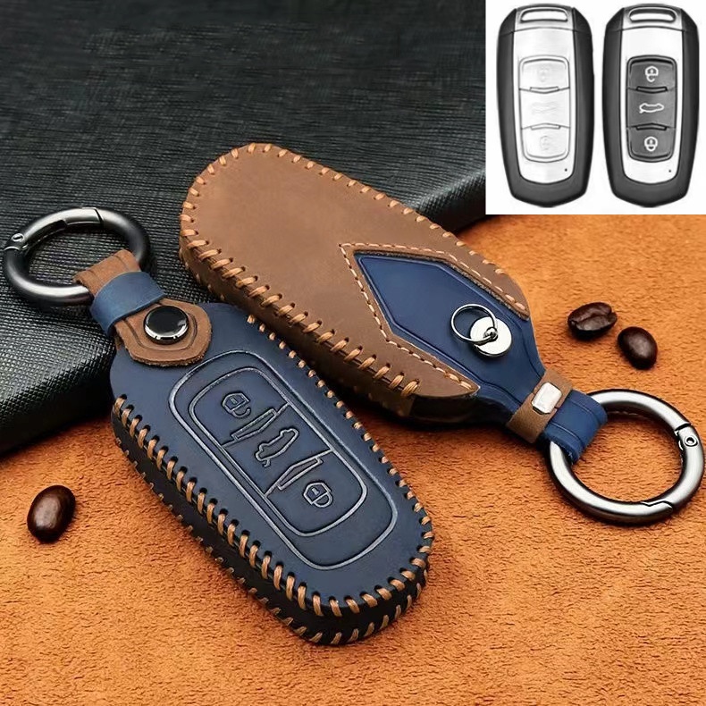 Untuk Proton Iriz Persona Leather Car Key Case Case Pelindung Kunci Mobil