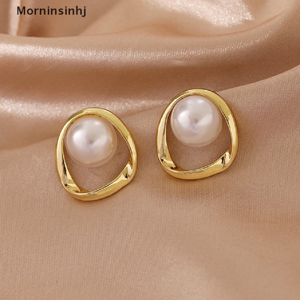 Mornin Anting Mutiara2022 Untuk Wanita Tidak Teratur Perhiasan Wanita Earing Fashion Korea Halus Mutiara Wanita Anting Baru id