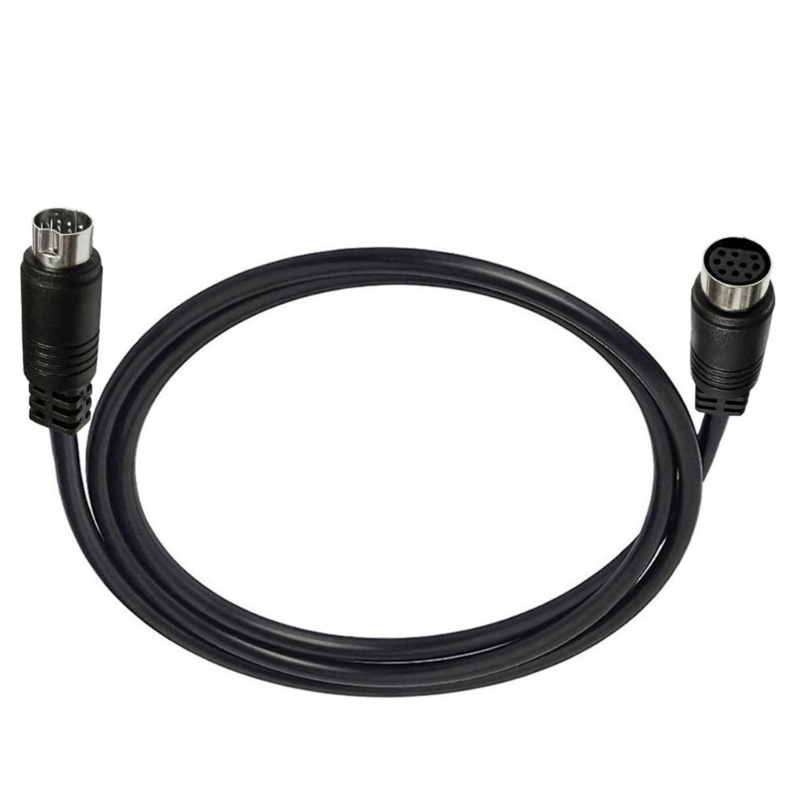 Zzz 3/1.5 /1/0.5m S-video Kabel Mini Din 10Pin Male to Female Extension Male Cable Lead Untuk Proyektor VCR DVD TV Receiver