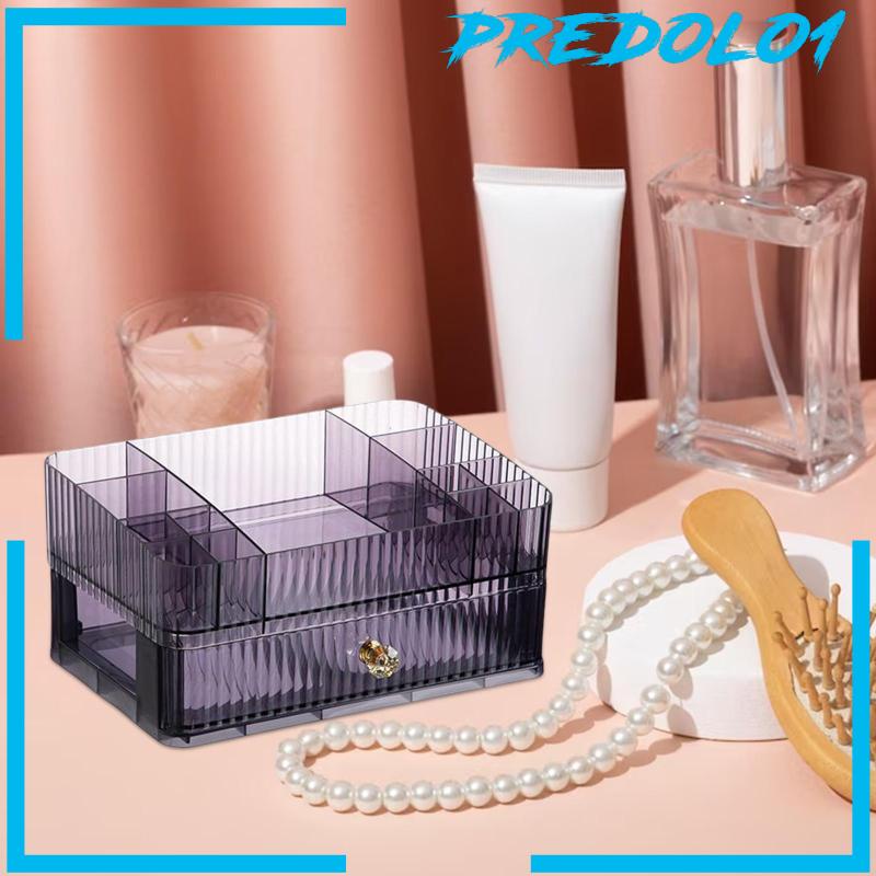 [Predolo1] Organizer Kosmetik Makeup Cosmetic Display Lipstick Organizer Untuk Desktop