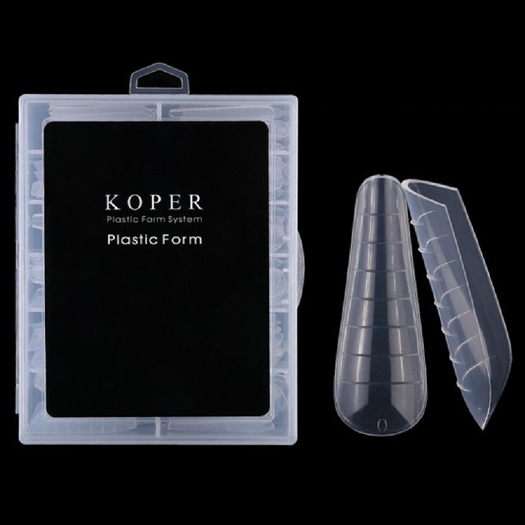 Power 120Pcs Sistem Ganda Bentuk Kuku Poly UV Gel Finger Extension Buatan Manicure ID