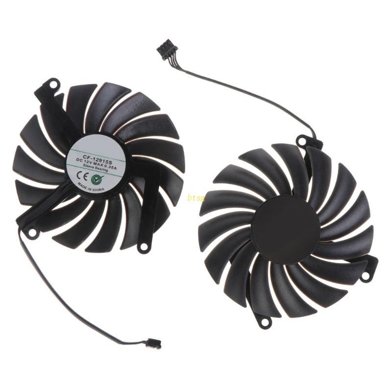 Bt 85mm CF-12915S RTX3060 3080gpu Card Cooler Fan Untuk Rtx3080 RTX3070 RTX3060TI RTX3060 RTX3050 Kartu Video Pendingin Fa