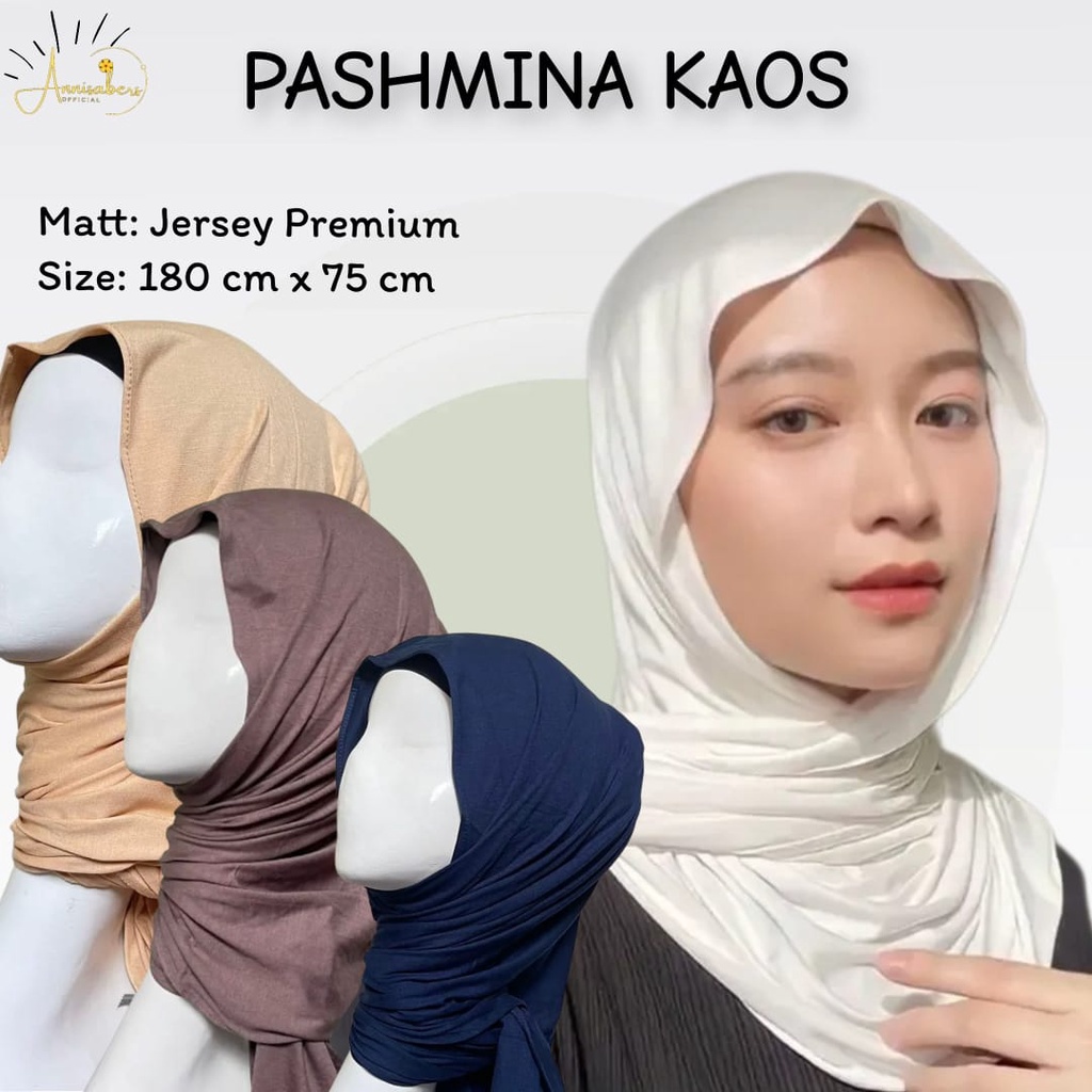 PASHMINA KAOS PREMIUM (VIRAL)