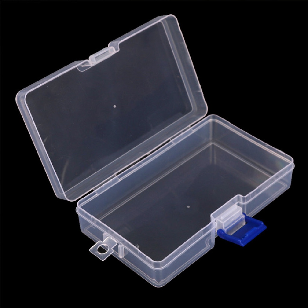 Prt Plastik Sekat Bening Kotak Penyimpanan Perhiasan Craft Container Organizer Case PRT