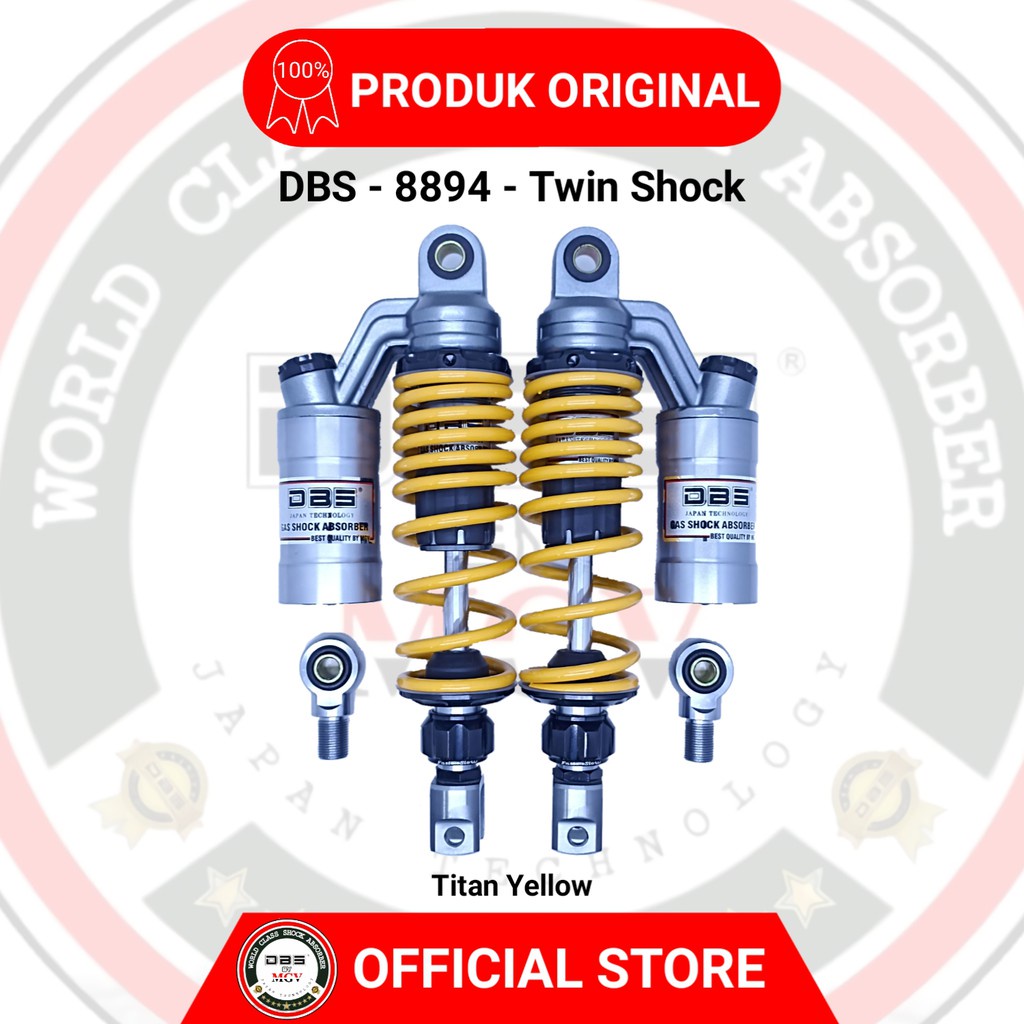 [ BISA COD ] Shock Tabung DBS 8894 GP SERIES YAMAHA AEROX 155 NOUVO Z