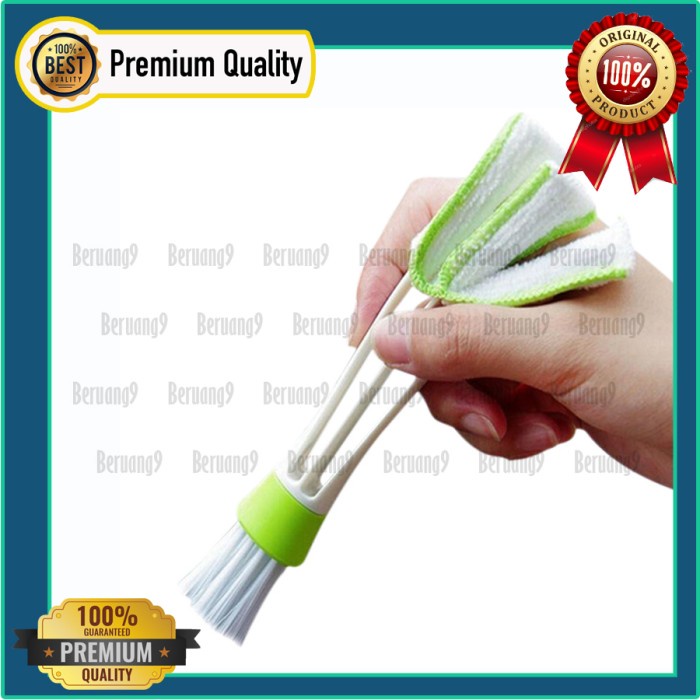 Sikat Pembersih Microfiber Interior Mobil Duster Brush 2 in 1