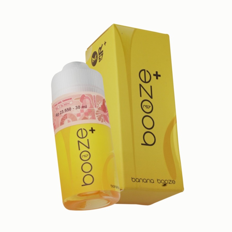 BOOZE NEW AUTHENTIC BOOZE BANANA PODS FRIENDLY LIQUID 30ML 16MG