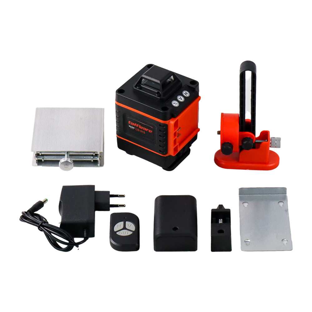 (BISA COD) FTIHSHP  HILDA Mesin Self Leveling 16 Line Green Laser 4D with Remote - LD-515