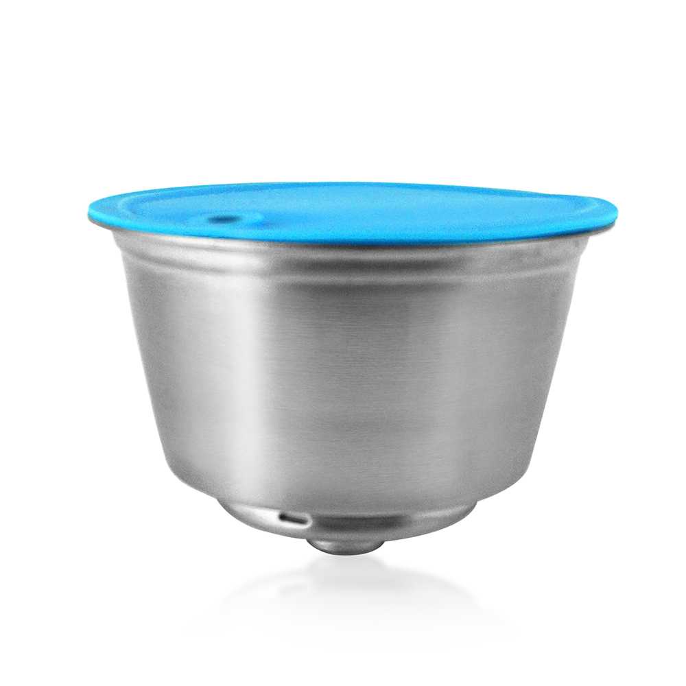 (BISA COD) FTIHSHP iCafilas Refillable Capsule Stainless 1PCS Nescafe Dolce Gusto - F457