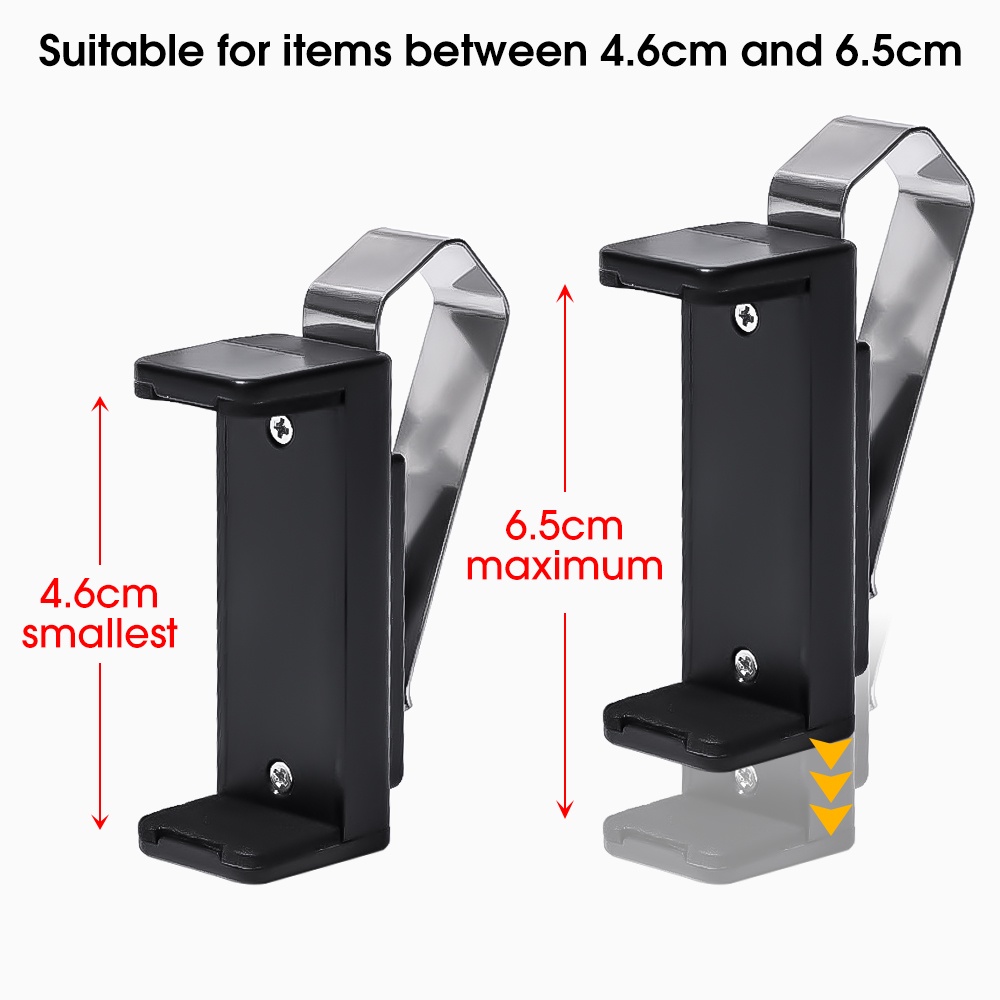 Aksesoris Mobil Pelindung Matahari Mobil Bracket Remote Control Kunci Mobil Klip Holder Pintu Garasi Remote Control Mount Stand Retractable Car Sun Visor Clip Holder