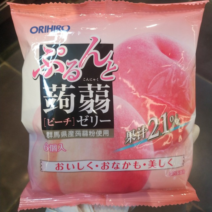 

Orihiro Jelly rasa persik 120gram
