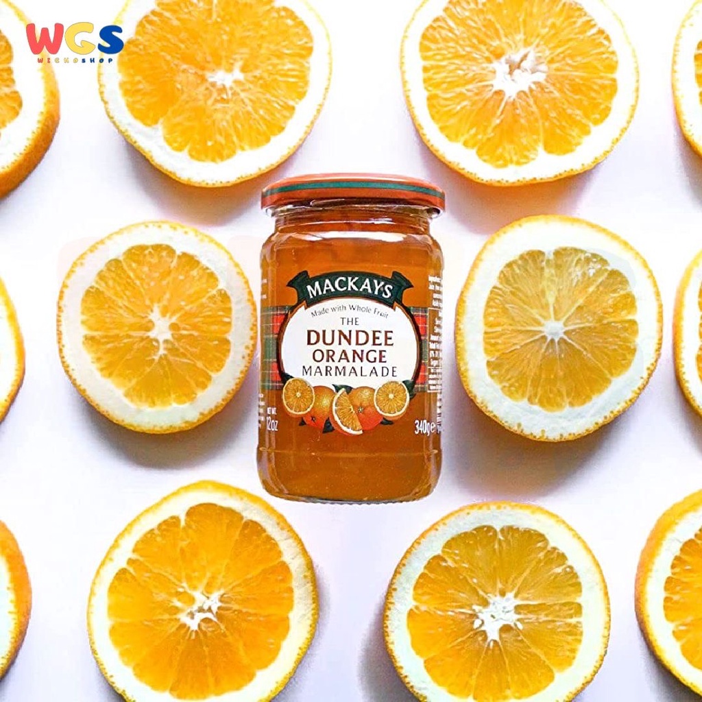 Selai Mackays Dundee Orange Marmalade Jam 340 gr - Selai Jeruk