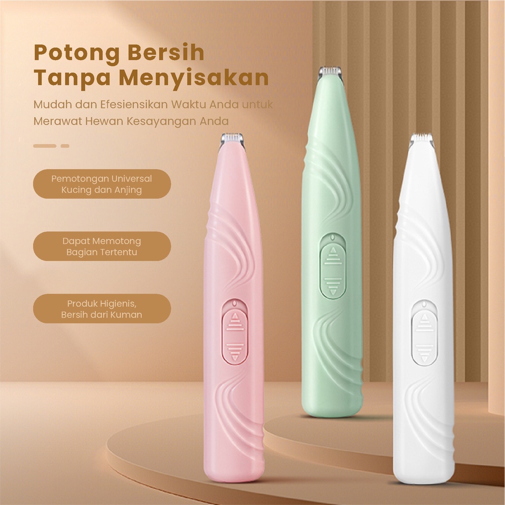 PENCUKUR BULU KAKI ELEKTRIK ANJING KUCING ALAT CUKUR ANJING ALAT CUKUR KUCING ALAT GROOMING HEWAN