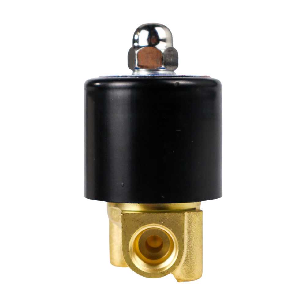 (BISA COD) FTIHSHP Geerte Electric Solenoid Water Valve 220V 2 Point 1/4 Inch - 2W-025-08