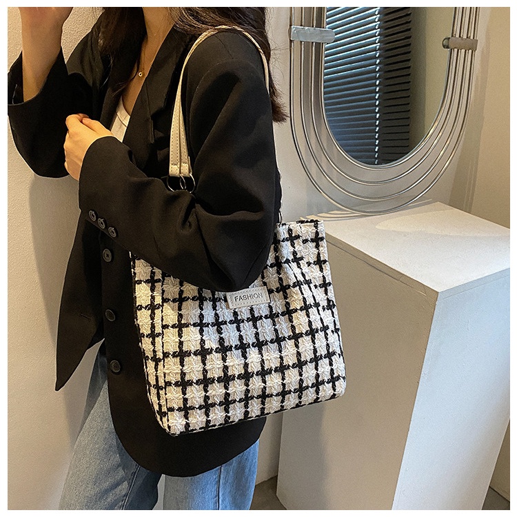 BAO089 Tas Selempang Bahu Tote Bag Kasual Wanita Import Fashion Korea Terbaru - Shoulder Bag Wanita Kekinian