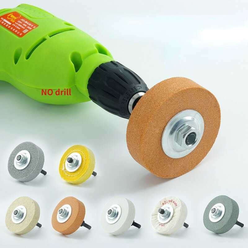 AHCUGOUR Pad Poles Buffing Pad Polishing Wheel 75 mm untuk Bor - AHC715 ( Mughnii )