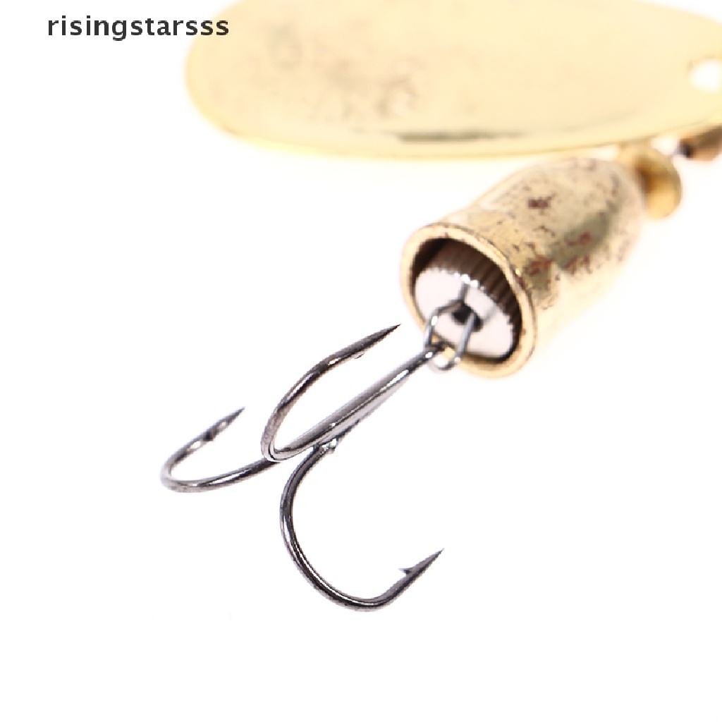 Rsid Span-new Blade Rotag Spinner Metal Lure Kuningan Buatan Sendok Umpan Pancing Tackle Jelly