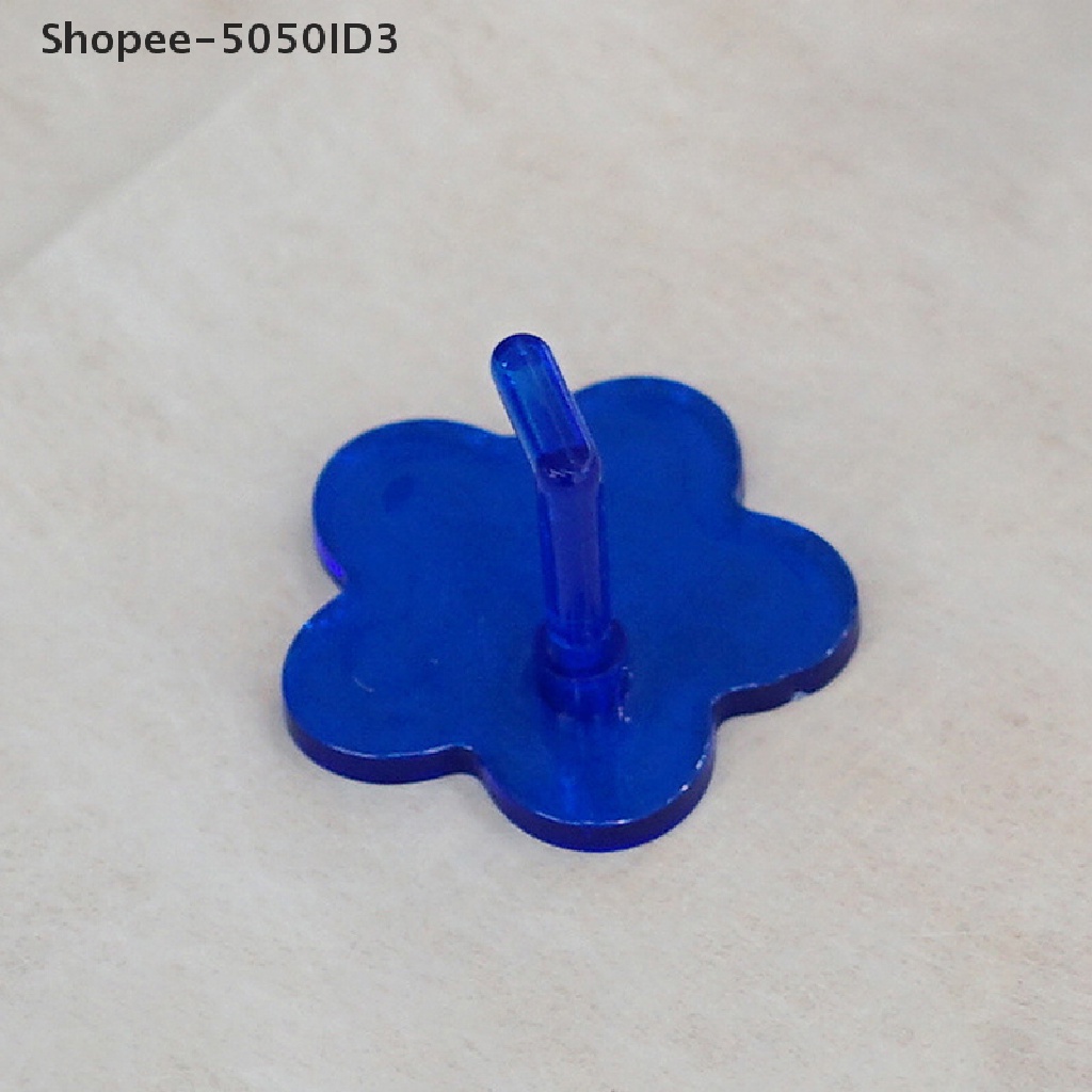 [HOT] 1pc Dudukan Kuku Latihan Latihan Display Stand Desain Bunga Nails Tools [ID]
