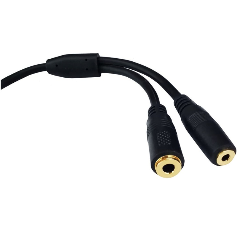 Zzz 3.5mm Female to 3.5mm Female Extension Cable 3Pole 2.5mm Female to 3.5mm Female Adapter Cable Extender Jack Stereo